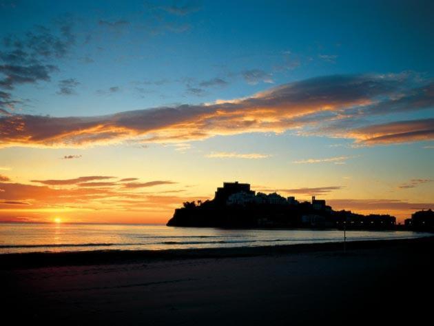 New! Peniscola Playa 1A Linea Apartment Bagian luar foto