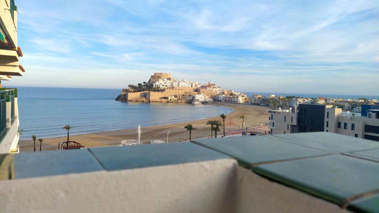 New! Peniscola Playa 1A Linea Apartment Bagian luar foto