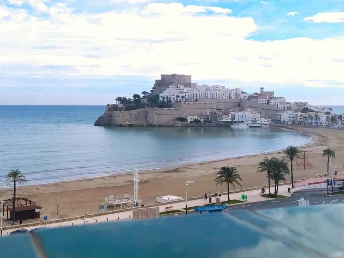 New! Peniscola Playa 1A Linea Apartment Bagian luar foto