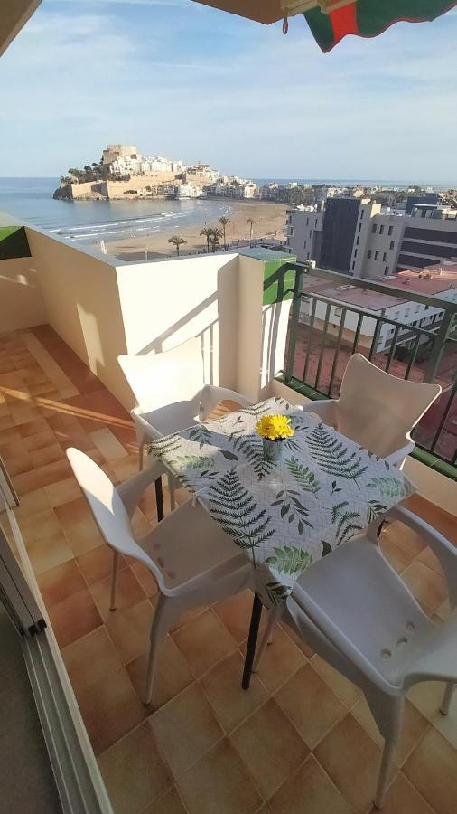 New! Peniscola Playa 1A Linea Apartment Bagian luar foto