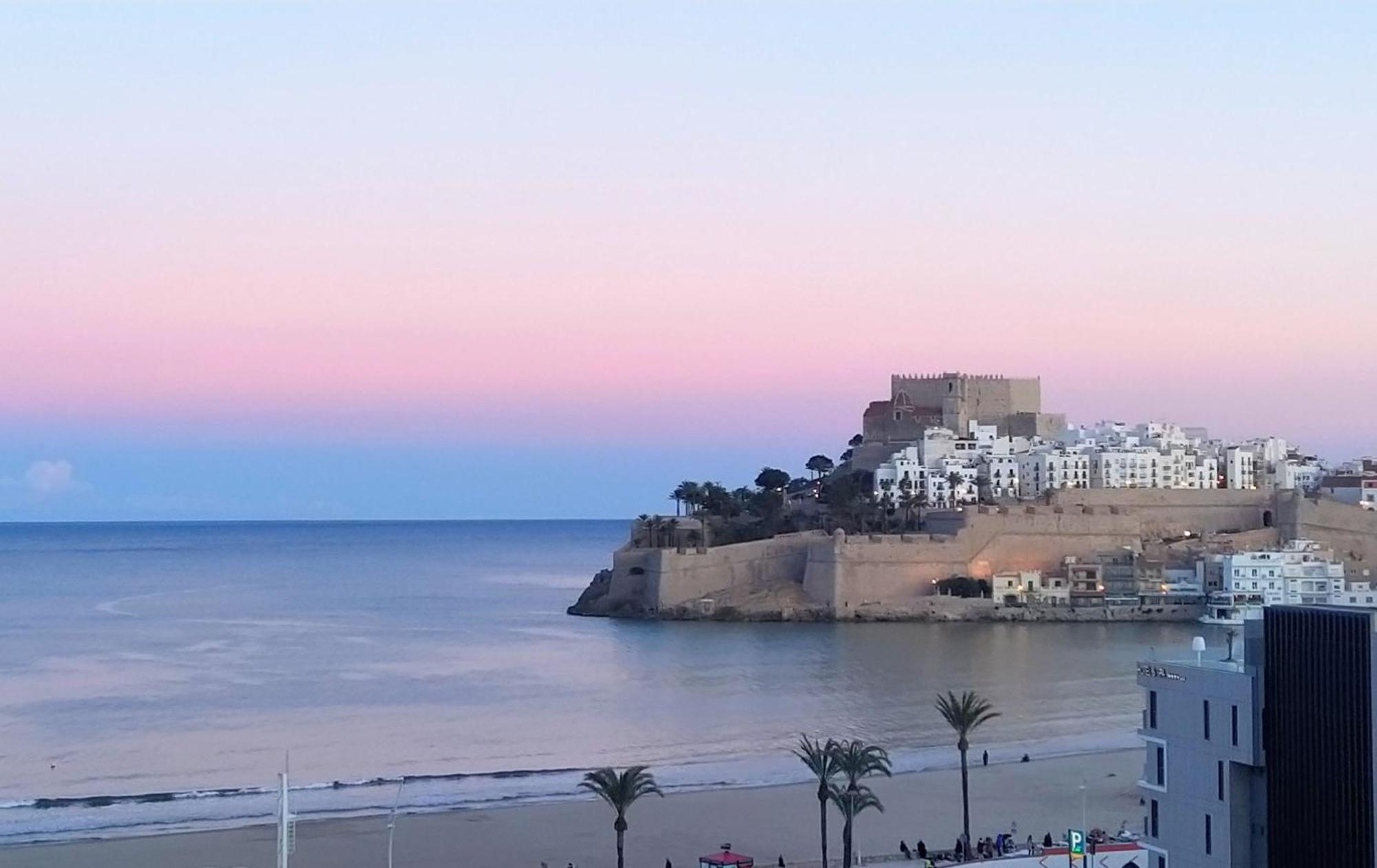 New! Peniscola Playa 1A Linea Apartment Bagian luar foto