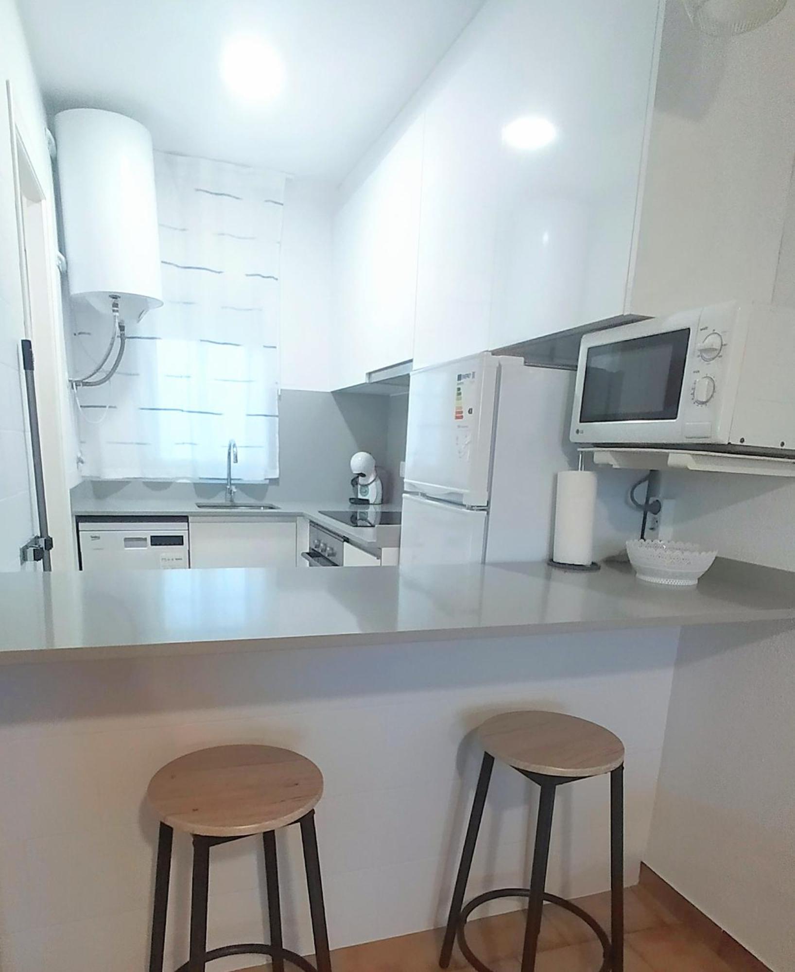 New! Peniscola Playa 1A Linea Apartment Bagian luar foto